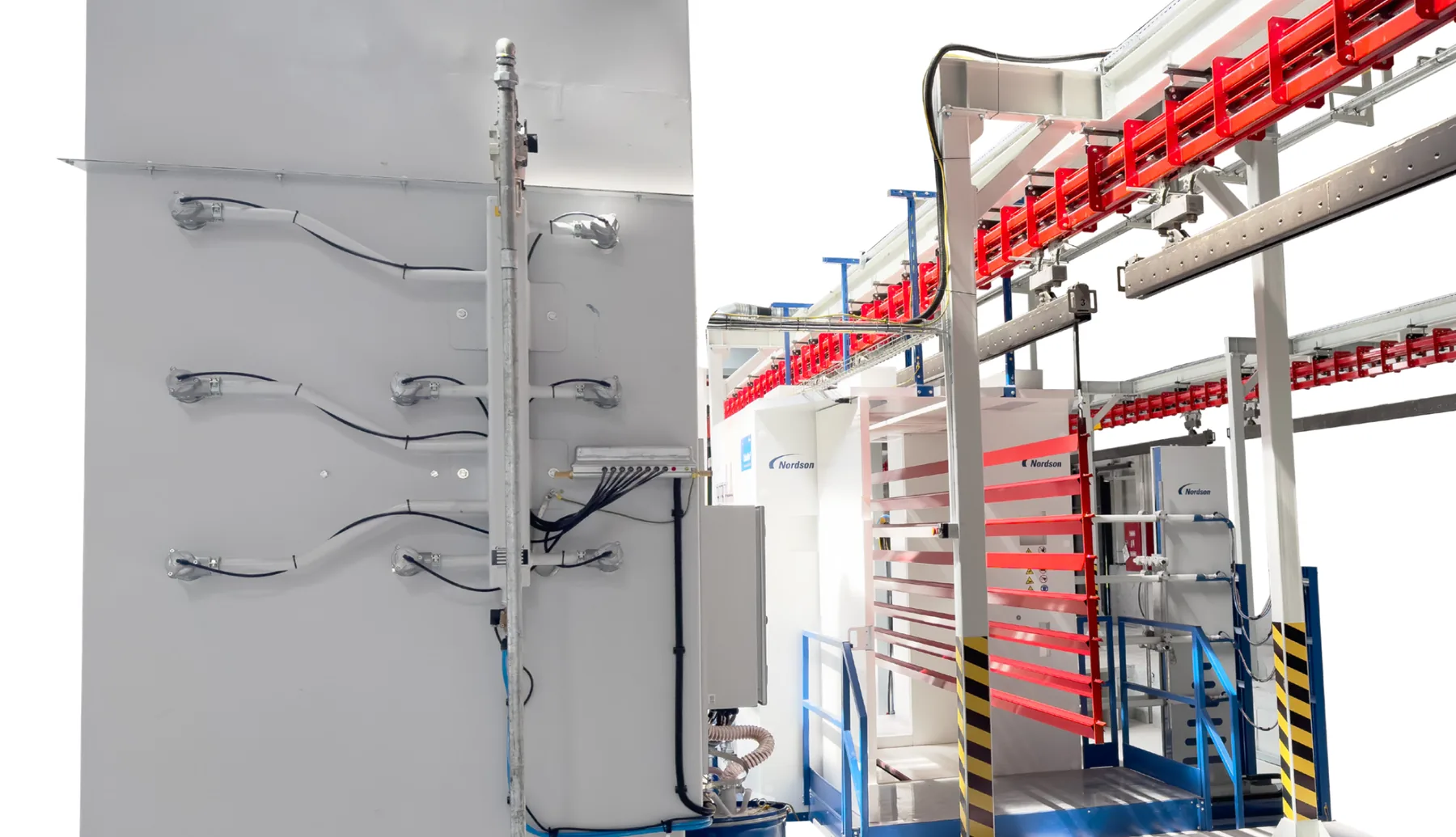 Nordson elektrostatik toz boya hattı